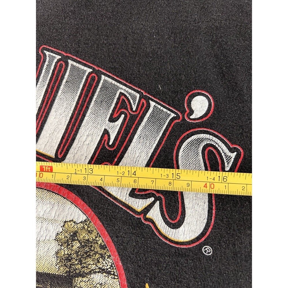Vintage 90's Jack Daniels 1991 Whiskey Sour Mash Single Stitch T Shirt XL Black - Picture 12 of 14